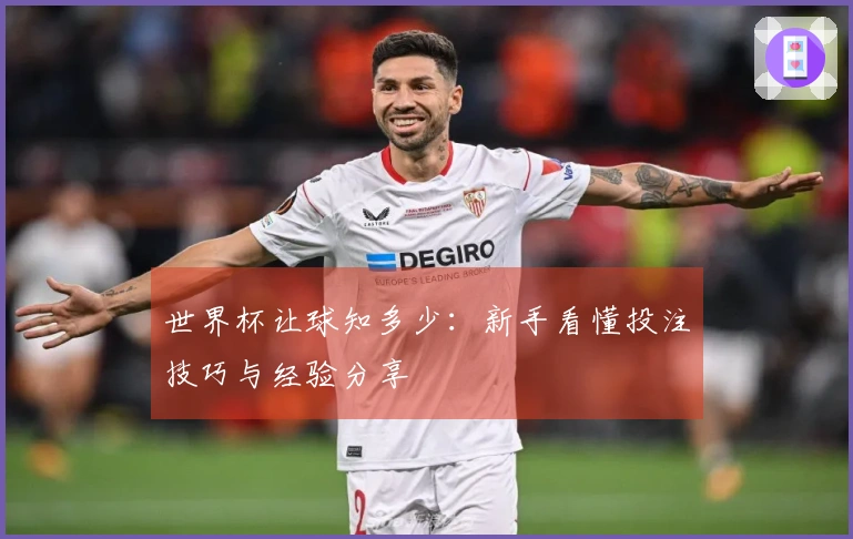 世界杯让球知多少：新手看懂投注技巧与经验分享